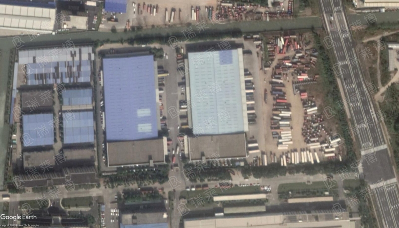 瑞莱博·i选址-双面卸货 青浦区 单层高标库-鸟瞰图